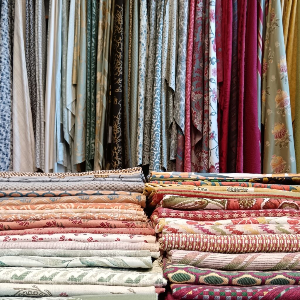 piles of fabric from the 2026 collection